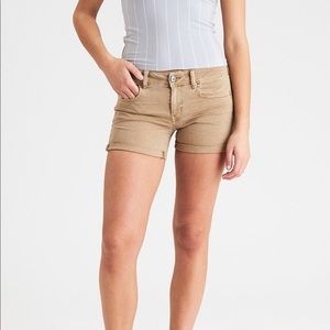 American Eagle super stretch twill midi shorts